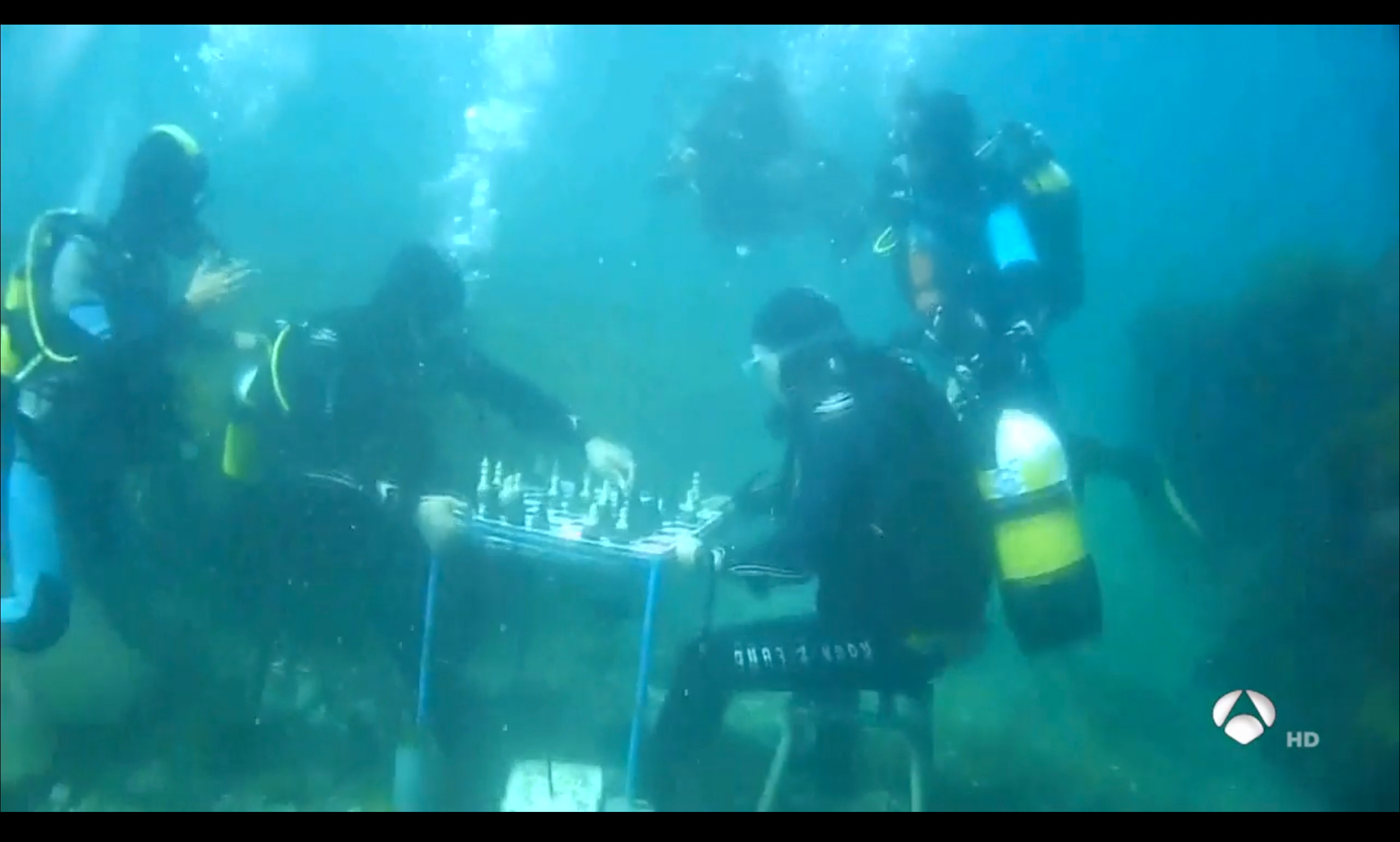 European Underwater Chess Championship.